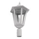 Turin Large Post Top Light - White Finish / B22 Turin Large Post Top Light - White Finish / B22
